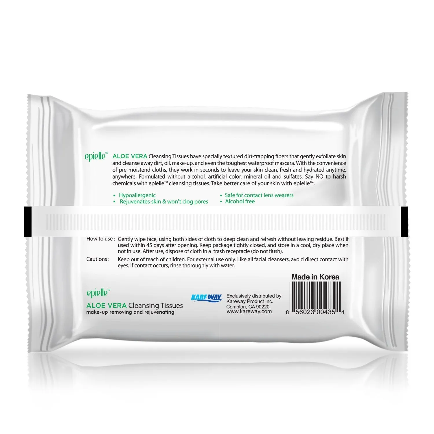Aloe Vera Make-up Removing Cleansing Tissues | 30ct