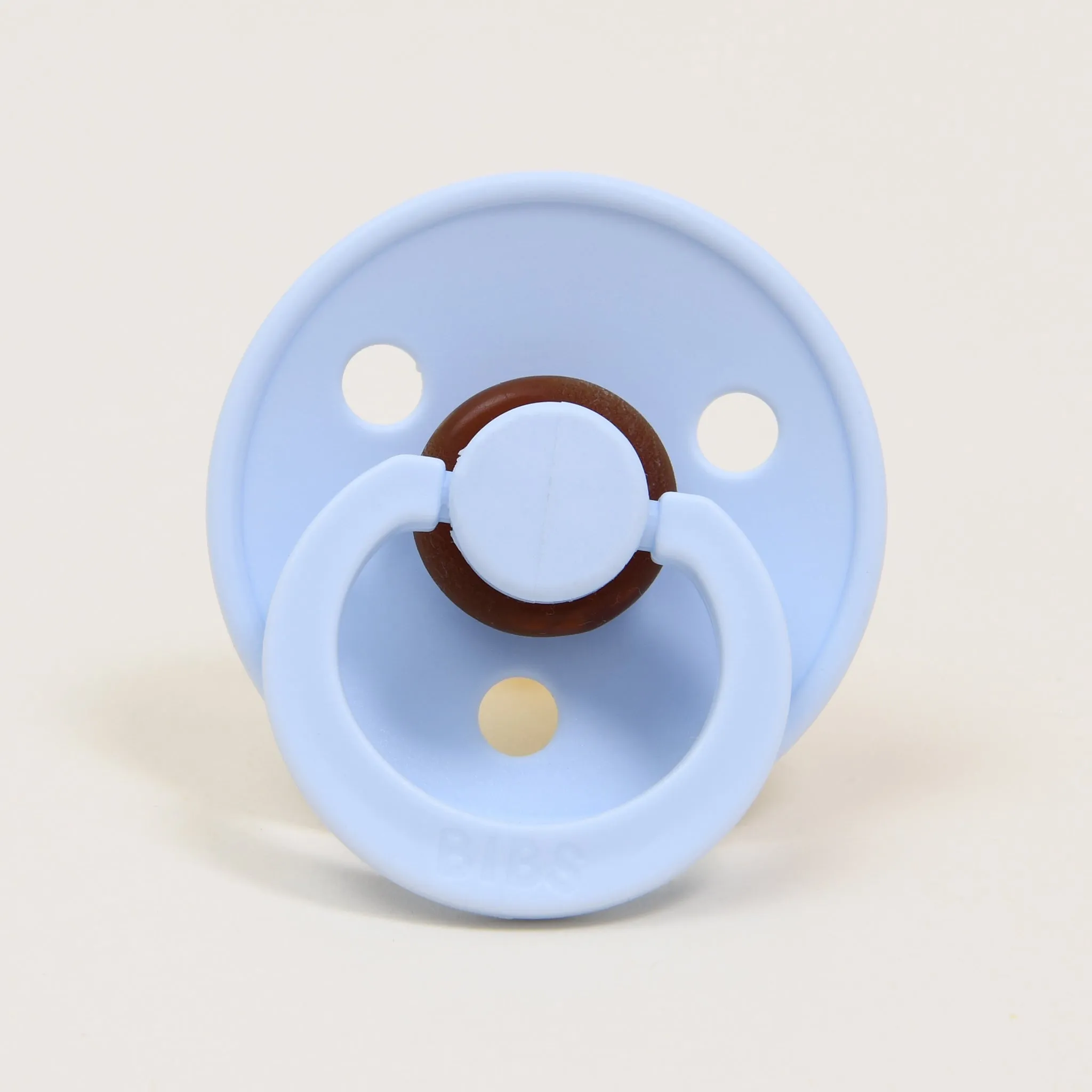 Bibs Pacifier Set | Blush & Baby Blue