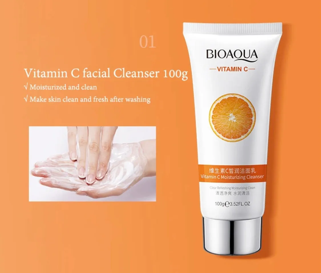 BioAqua - 6 Step Vitamin C Facial Skin Care Kit