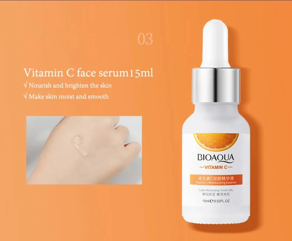 BioAqua - 6 Step Vitamin C Facial Skin Care Kit