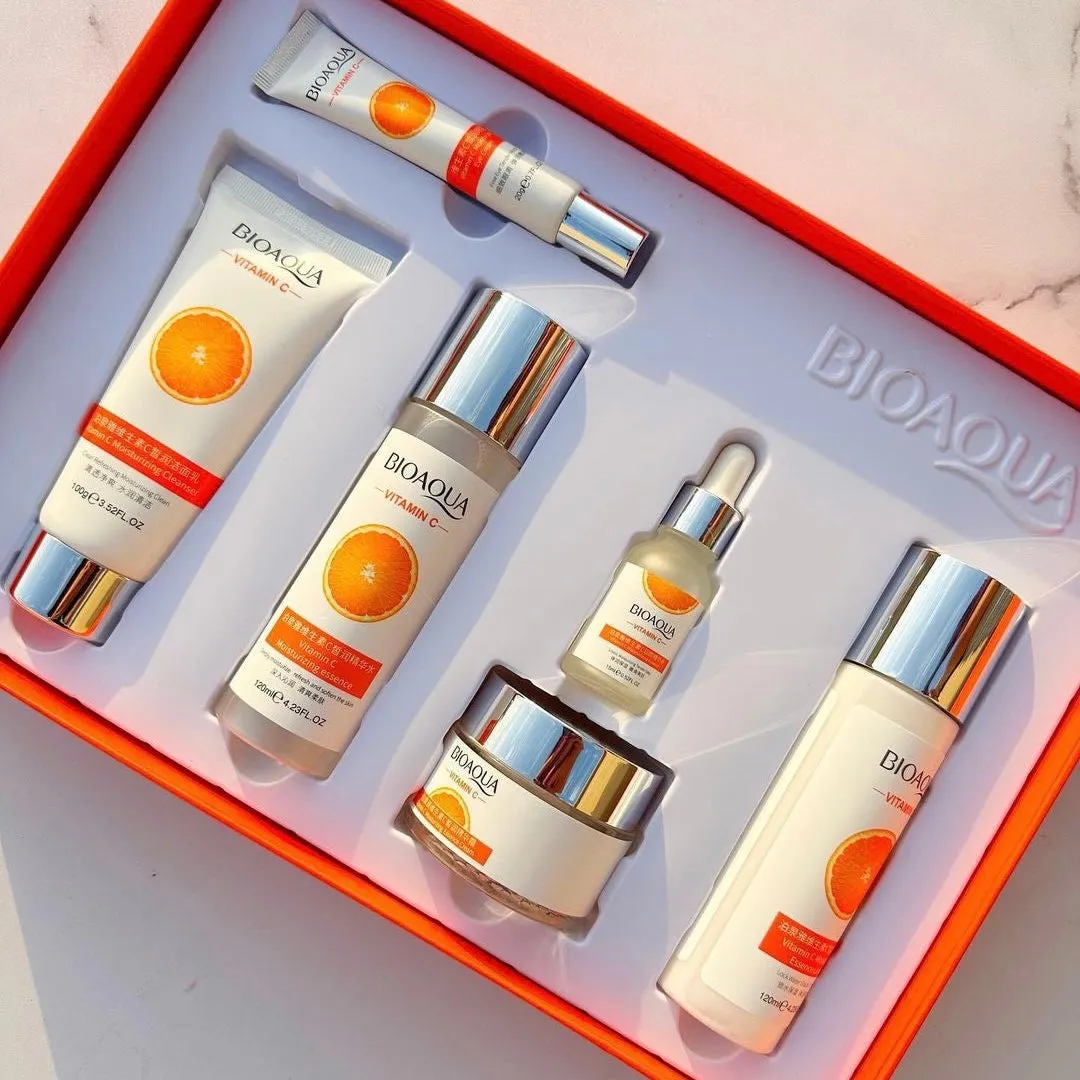 BioAqua - 6 Step Vitamin C Facial Skin Care Kit