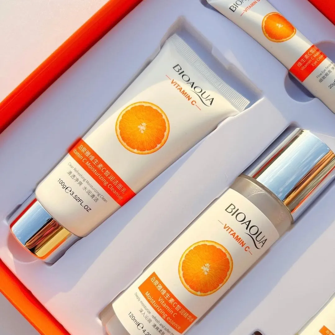 BioAqua - 6 Step Vitamin C Facial Skin Care Kit