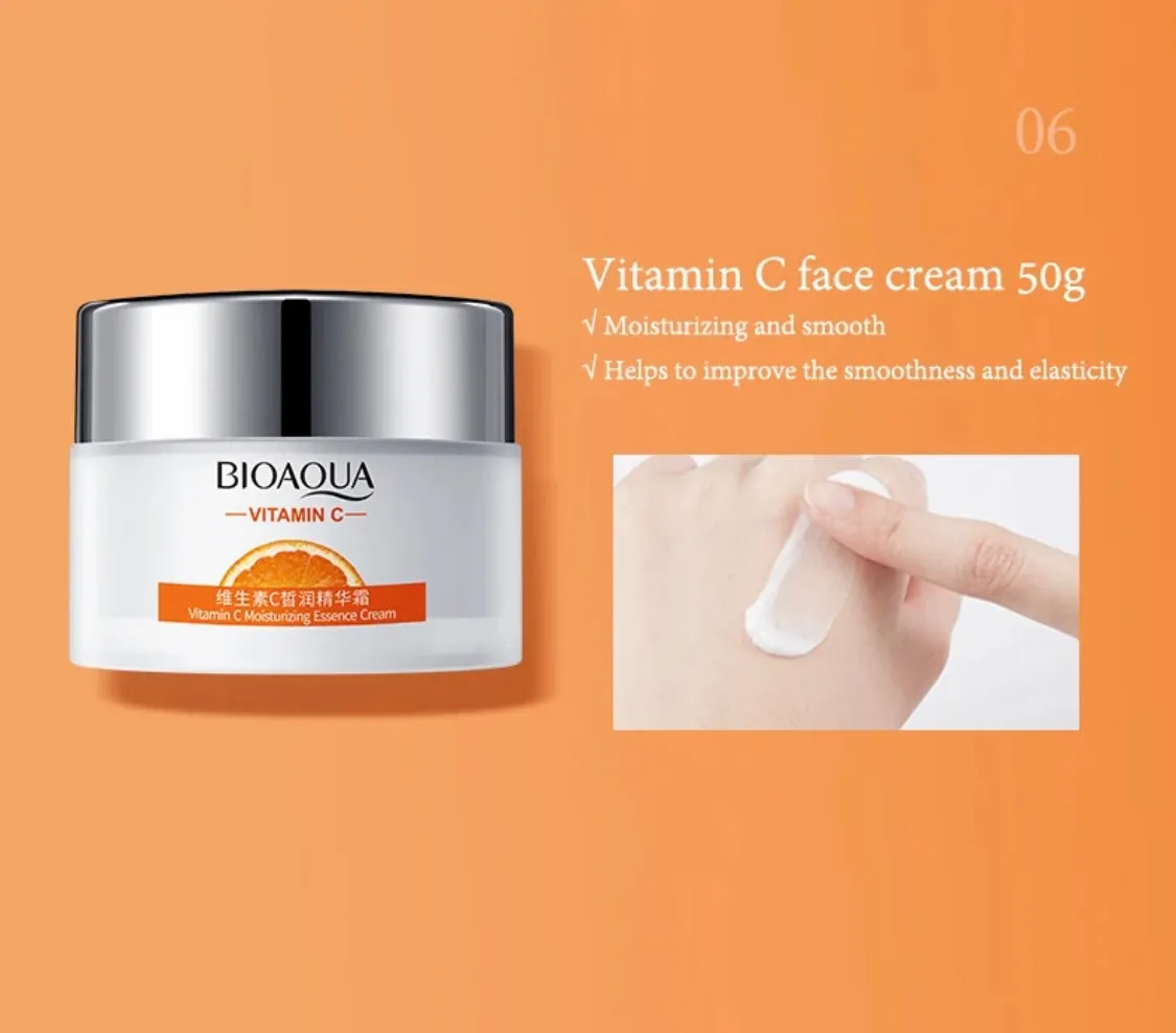 BioAqua - 6 Step Vitamin C Facial Skin Care Kit