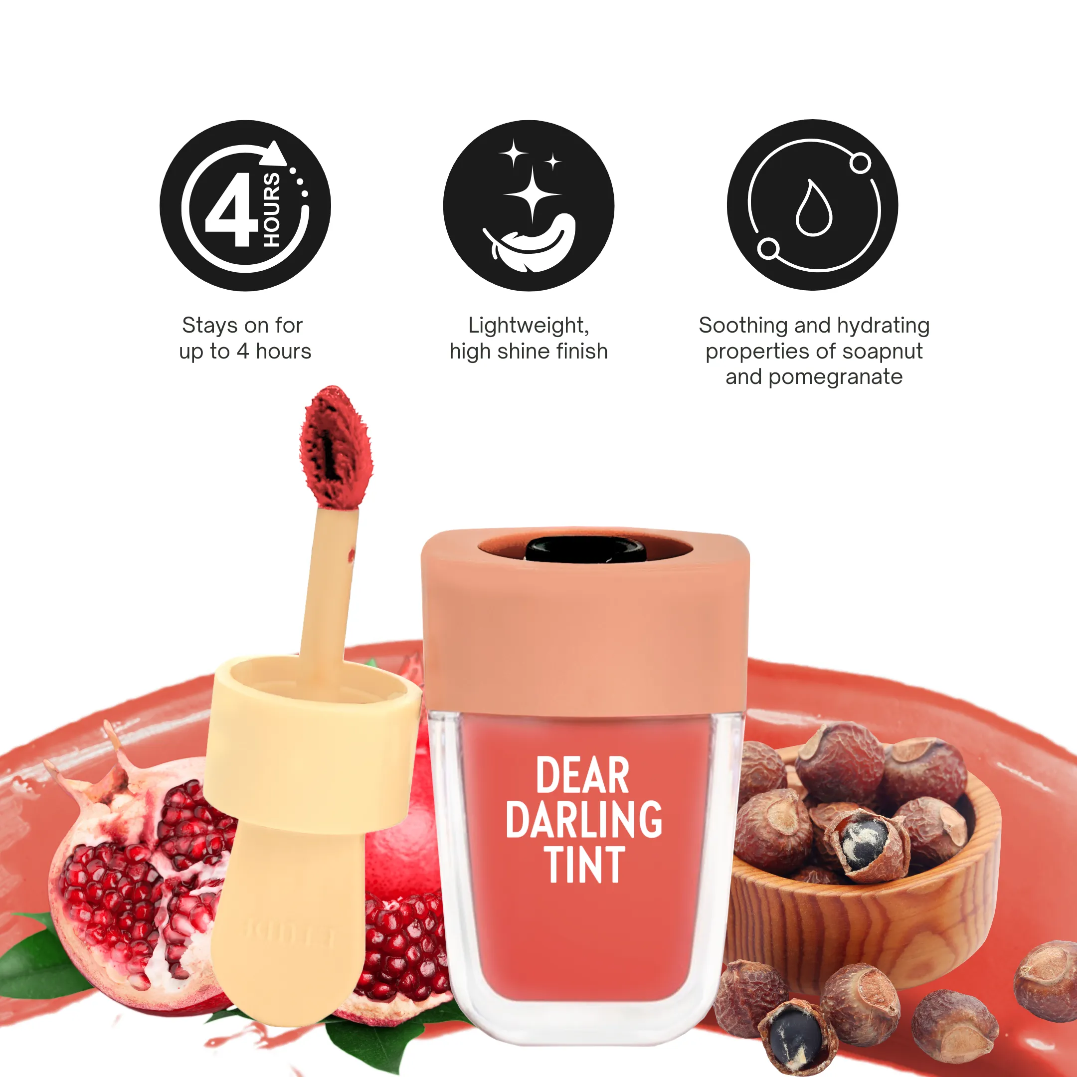 Dear Darling Water Gel Ice Cream Tint OR205 (Apricot Red)