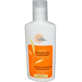EARTH SCIENCE - Almond-Aloe Facial Moisturizer SPF15 - 5 fl. oz. (150 ml)