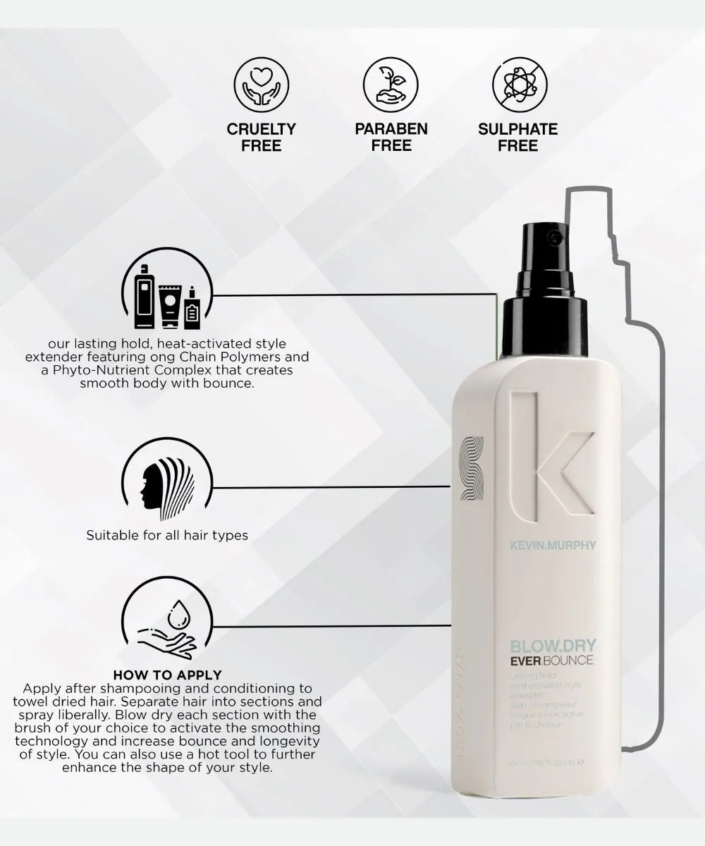 Ever Bounce Blow Dry Hair Spray for Bouncy Hair