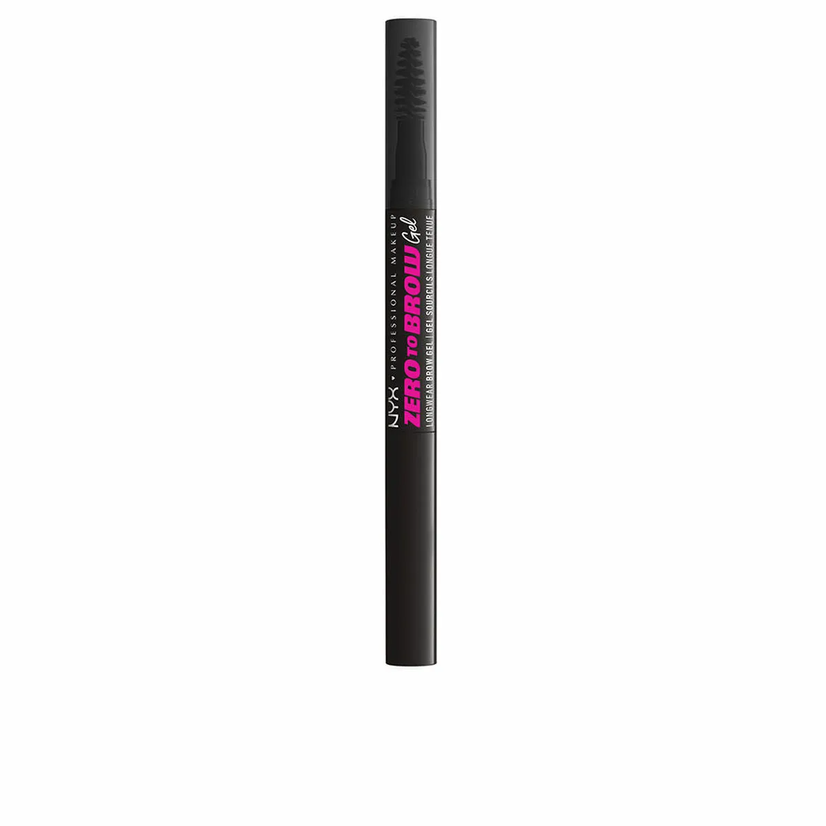 Eyebrow Volumising Gel NYX Zero To Brow NÂº 08 Black 2 ml