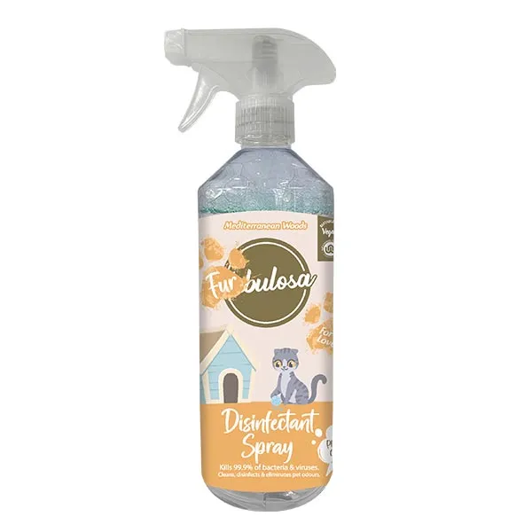 Fabulosa Furbulosa Pet Disinfectant Spray Mediterranean Woods 500ml