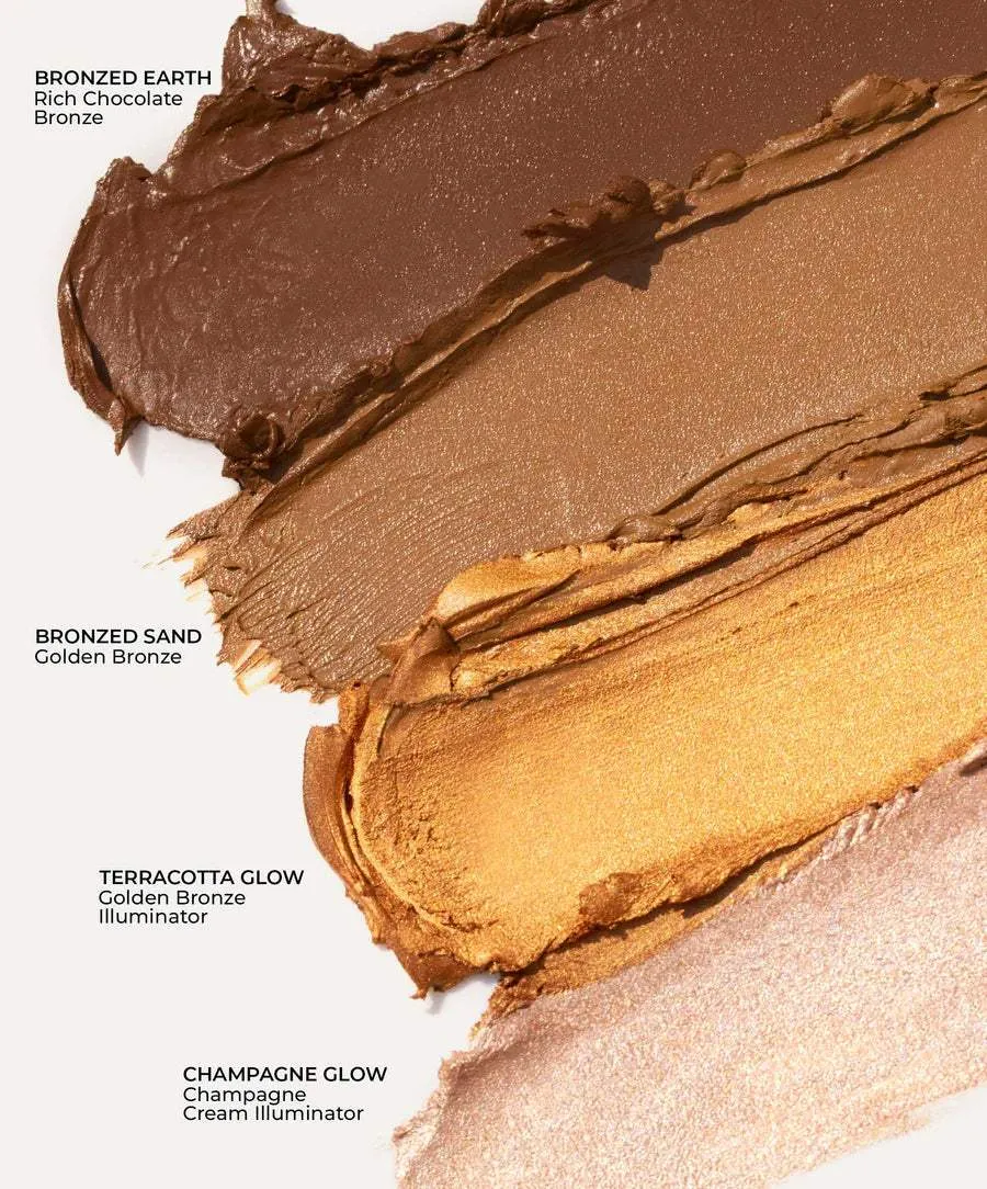 FITGLOW BEAUTY LIP CHEEK CERAMIDE CREAM PALETTES