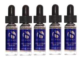 iS Clinical Poly-Vitamin Serum Travel Sample Sizes 10 Mini Package