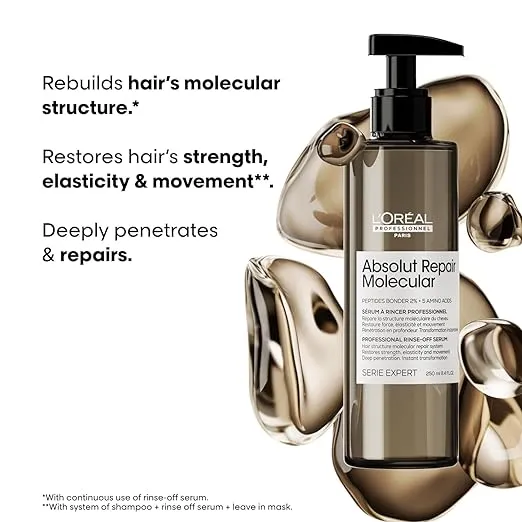 L'Oreal Professionnel Serie Expert Absolut Repair Molecular Rinse-off Serum 250ml