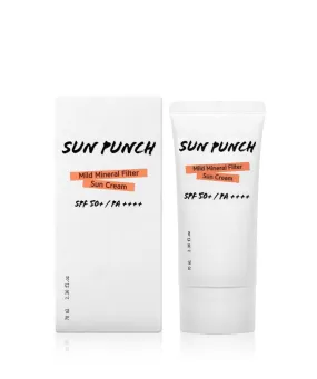 Man with a Flower of Hope Sun Punch Mild Inorganic Sunscreen 70ml SPF50 /PA     70ml