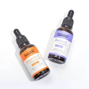 Neutriherbs® Vitamin C Serum Retinol Serum Combo For Aging Skin
