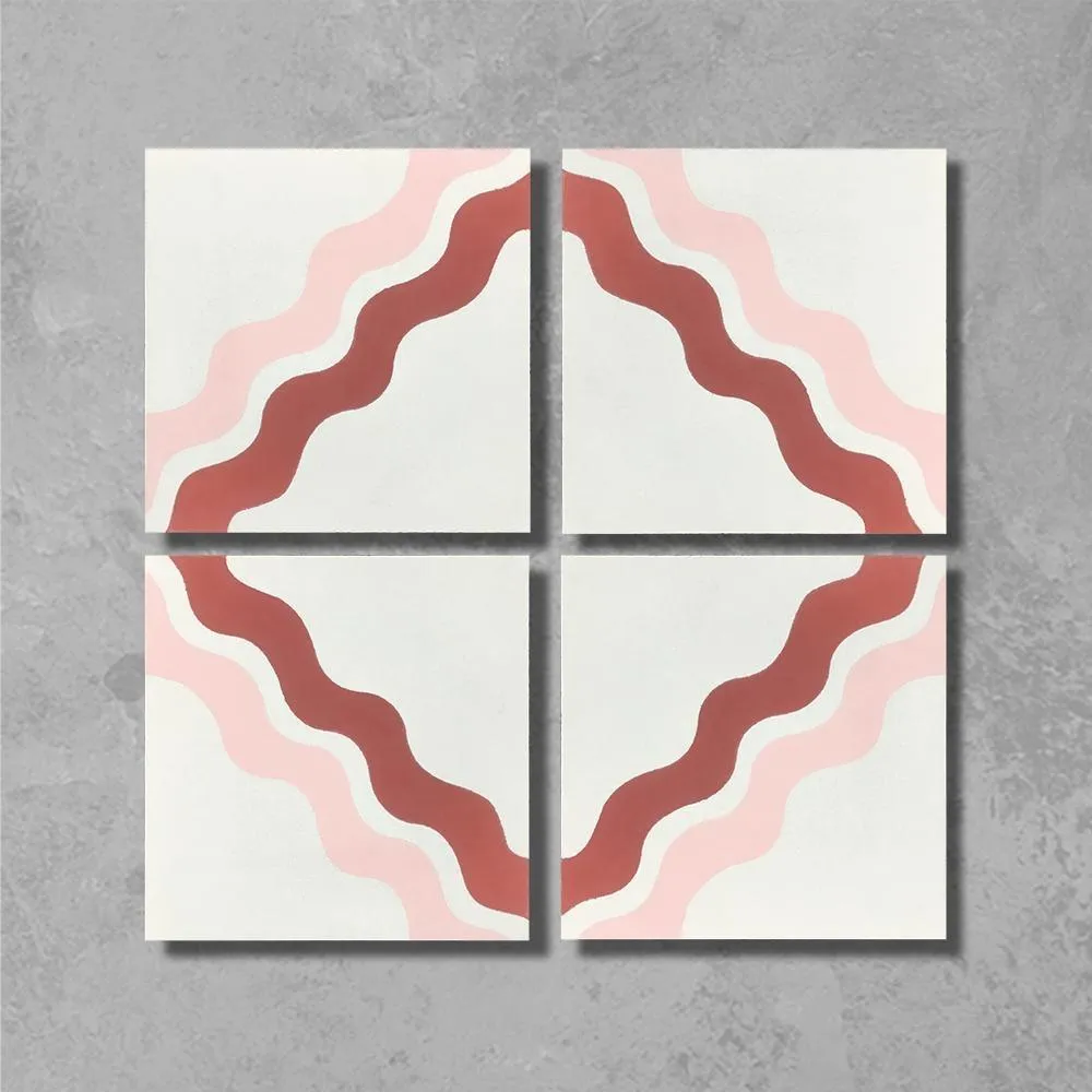 Ric Rac Bubblegum Two Tile