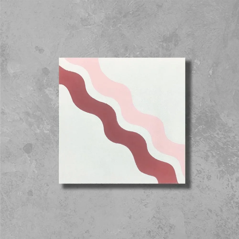 Ric Rac Bubblegum Two Tile