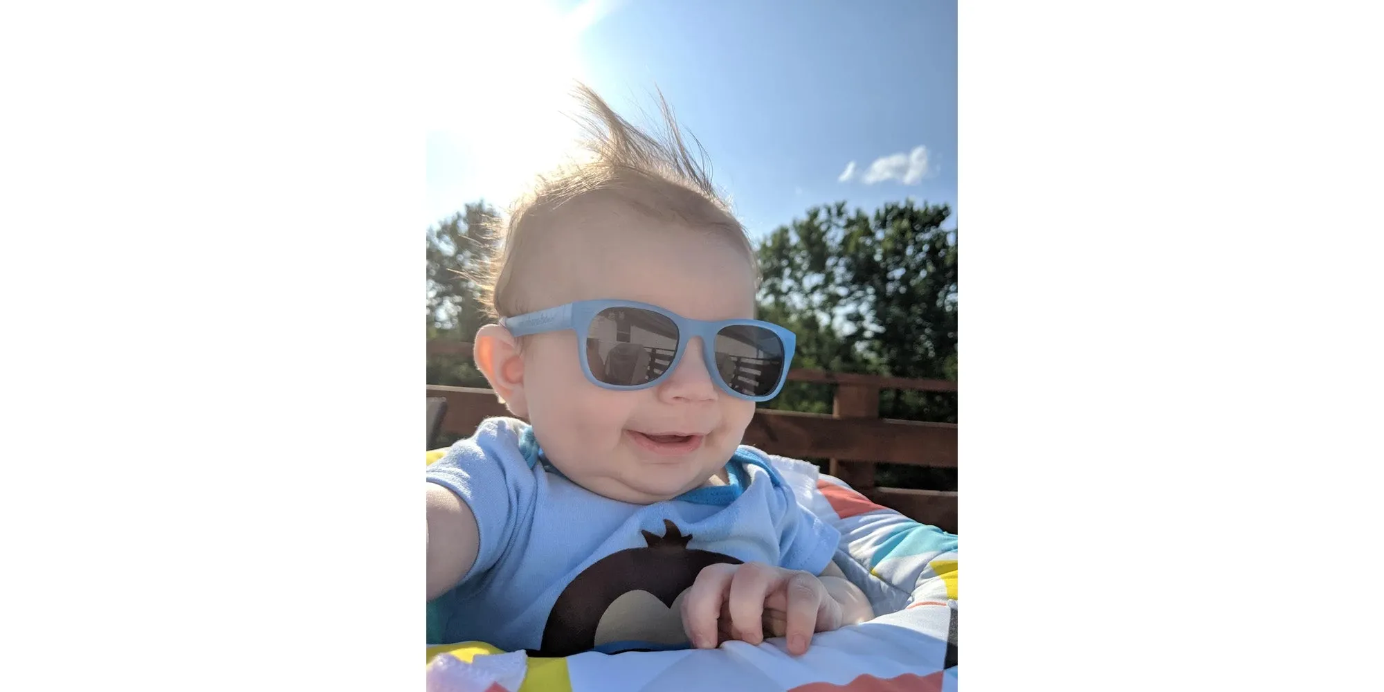 Roshambobaby Optimus Color Changing Blue Baby Shades