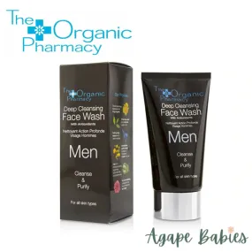 The Organic Pharmacy Men Deep Cleansing Face Wash 75ml