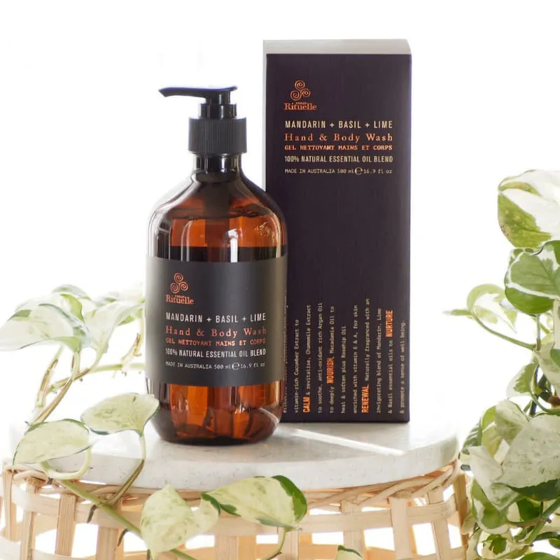 Urban Rituelle Mandarin, Basil & Lime Essential Oils Hand Body Wash