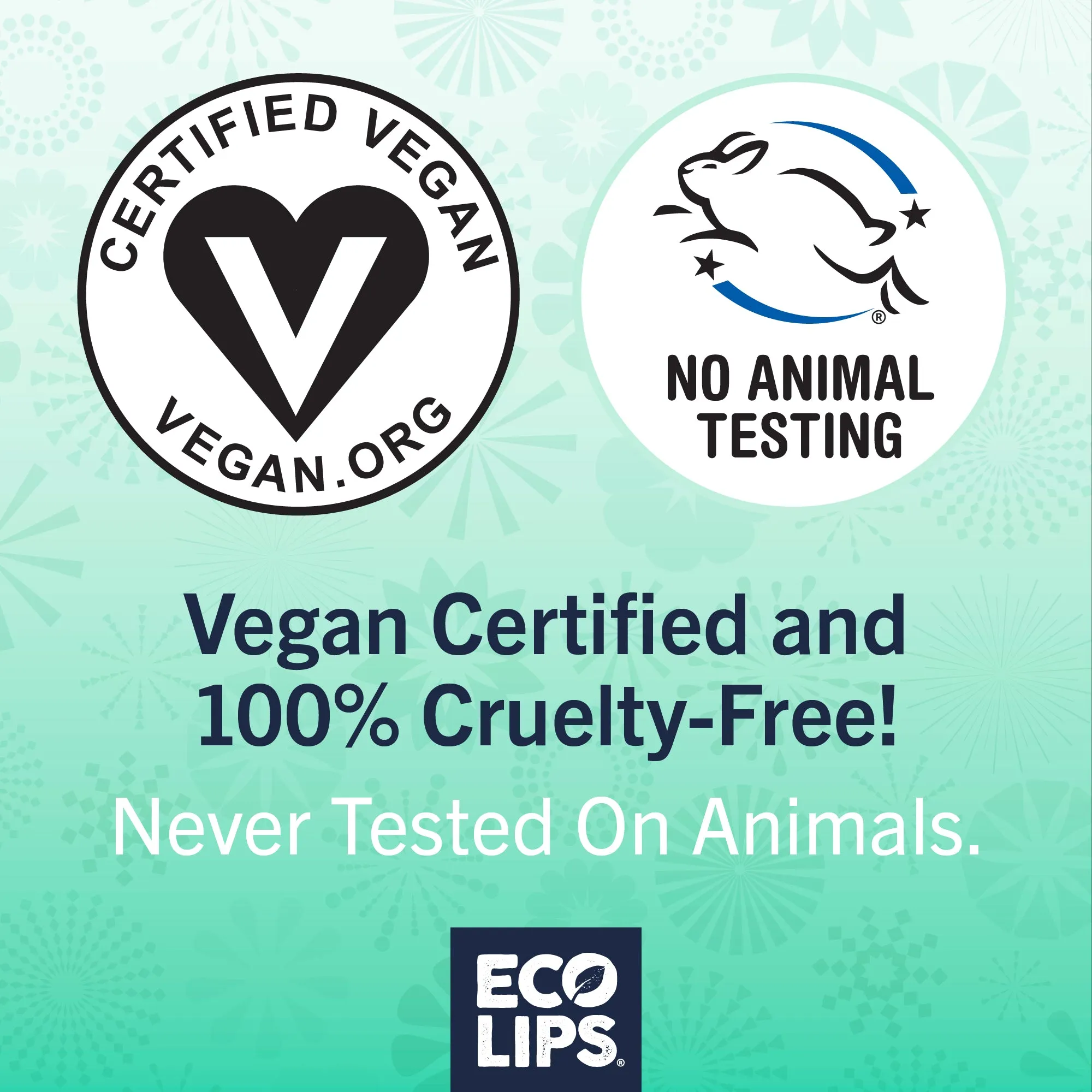 Vegan Bee Free® Plant Pod® Sweet Mint Organic Lip Balm, 0.15 oz.